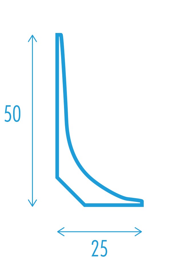 Polyprofil, Lietrz, Korte MSP Schanz Hohlkehlen, Hohlkehlenprofil
