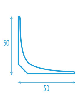 Preview: Polyprofil, Lietz, Korte MSP Schanz Hohlkehlen, Hohlkehlenprofil, Iris Reimann